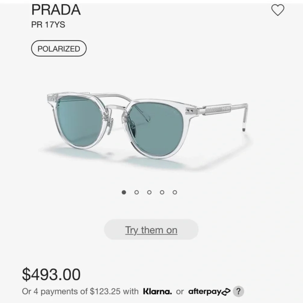 PRADA Sunglasses; unisex - Picture 4 of 4